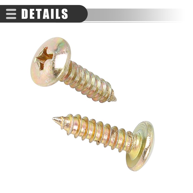 Motoforti Universal U Clip Screw Assortment Car Clips Fasteners with