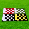 Golf Flag,Konday Checkered Training Putting Green Flags, Golf Target Flags