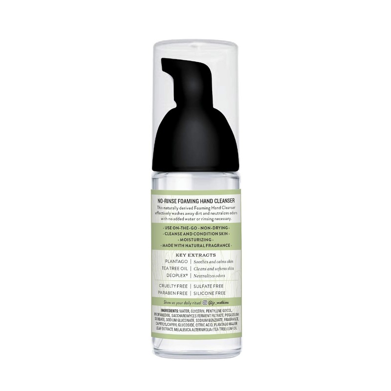 J.R. Watkins No-Rinse Foaming Hand Cleanser – Hand Soap in