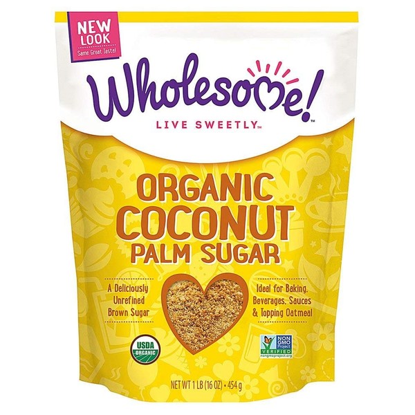 Wholesome Sweeteners Sugar Coconut Palm