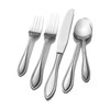 Pfaltzgraff American Bead 53-Piece Stainless Steel Flatware Set with Serving