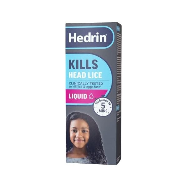 Hedrin Once Liquid Gel, Fast & Effective Lice & Nit