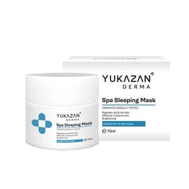 Yukazan Derma Spa Sleeping Mask 70g - Seaweed Moisturizing Formula