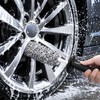 Car Wheel Cleaning Brush for Rims and Spokes – Plush