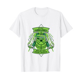 Until My Shot Doesn't Register Adult Player Team Laser Tag T-Shirt