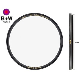 B+W Clear (007M) Pure Protection 30.5mm Xs-Pro Camera Lens Filter, (66-1073866)