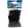 Rainbow Loom® Bandas de goma negras con 24 clips en