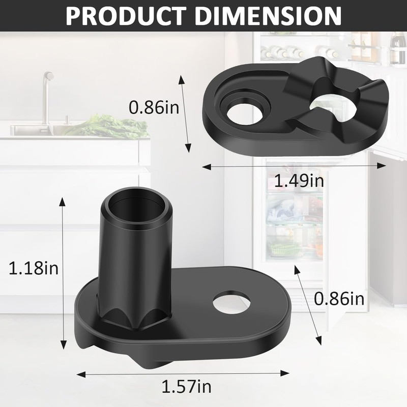 NOOTO 2182179 Refrigerator Door Cam Kit for Whirlpool Kenmore Admiral