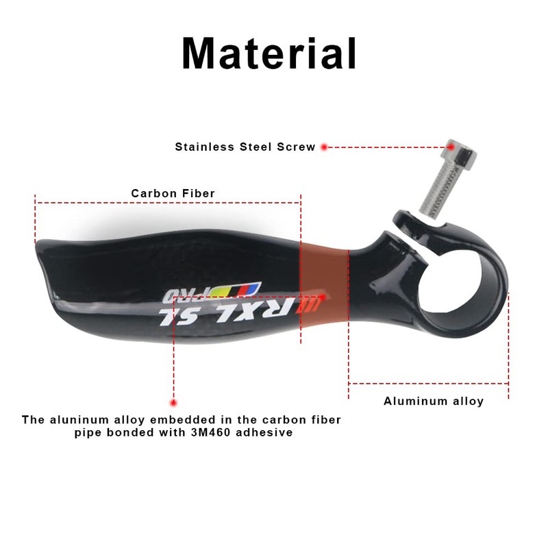 RXL SL Bicycle Handlebar Ends 22.2 mm MTB Handlebar End