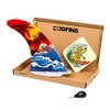 3DFINS High Performance Longboard Fins GOHARD Series, Classic Base 7''