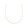 Gold&Deer 14KGP point line necklace yellow gold / 골드앤디어 14KGP