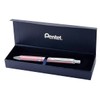 Pentel Energel Sterling Pink Retractable Gel Rollerball Pen, BL407P/BX-A