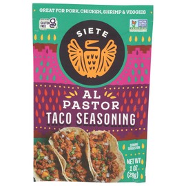 SIETE FAMILY FOODS Al Pastor Taco Seasoning, 1 OZ