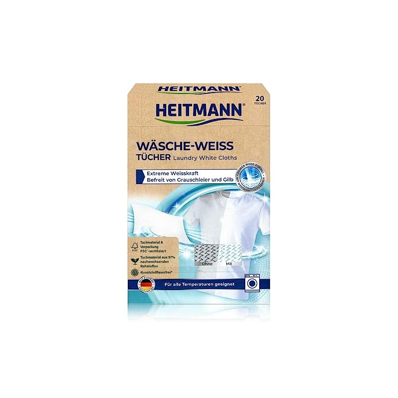 Heitmann White laundry towels
