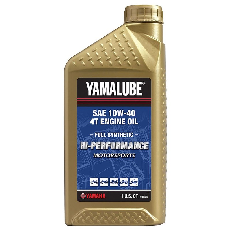 Tusk 4-Stroke Oil Change Kit Yamalube Hi-Perf. Synthetic 10W-40 For