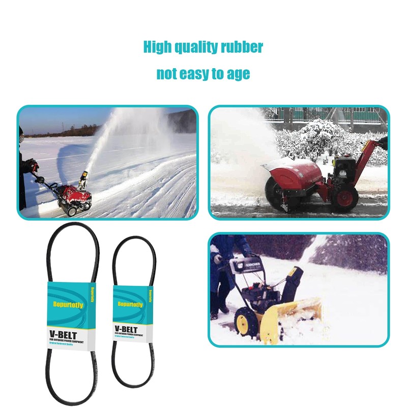 579932MA & 585416 Snow Blower Belt Replcaement for Murray Craftsman