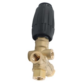 TJHSM 4350PSI VRT3-310 8GPM Pressure Washer Regulator 3/8 in FNPT for with Adjustment Knob for Pressure Washers