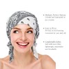ASHILISIA 4 Pieces Women Chemo Hat Turban Beanie, Pre-Tied Headwraps