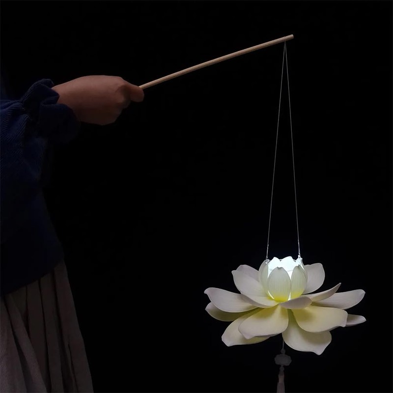 HOMSFOU 10pcs Carrying Pole Accessories Lantern Poles for Making Lanterns,