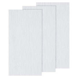 PATIKIL 6061 T651 Aluminum Sheet Metal 4 x 8 x 3/8(0.4") Inch 3Pcs Flat Plain Aluminum Plate Covered Stock with Protective Film, Heat Rectangle 10MM for Lndustry Crafting