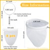 WMKGG Ultra Fine Mesh Strainer Bags,Cheese Cloth Bag for Straining,