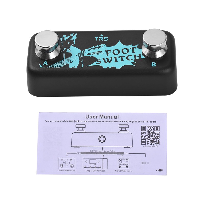 Btuty Dual Foot Switch Pedal Effect Controller Pedal A B