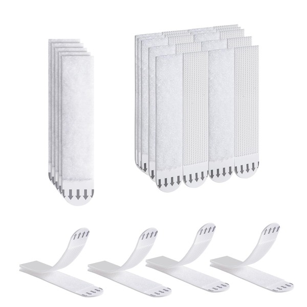 Ainiv 15-Pairs(30 Strips) XLarge Picture Hanging Strips Extra Strong, Adhesive