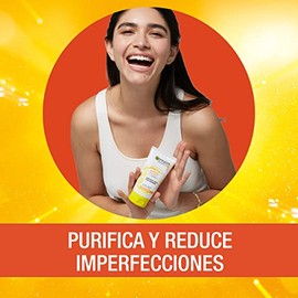 Garnier Gel Limpiador Facial Tono Uniforme con Vitamina C Express Aclara 150ml, 170 grams, 150 mililitro, 1  Garnier Skin Naturals Face Agua Micelar  