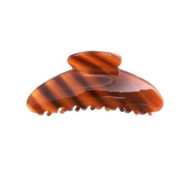 Pinzas grandes de acetato de 4,1 pulgadas para mujer, pinzas de caparazón de tortuga para cabello grueso, resistentes, antideslizantes y de primera ca