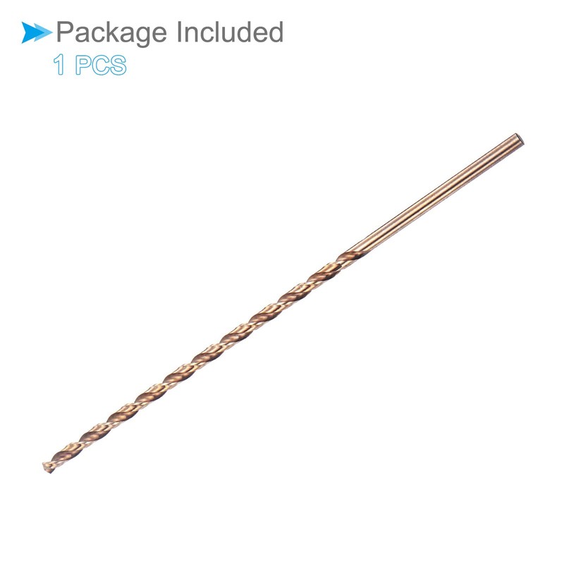CoCud Extra Long Spiral Drill Bit 4 mm Drill Bit