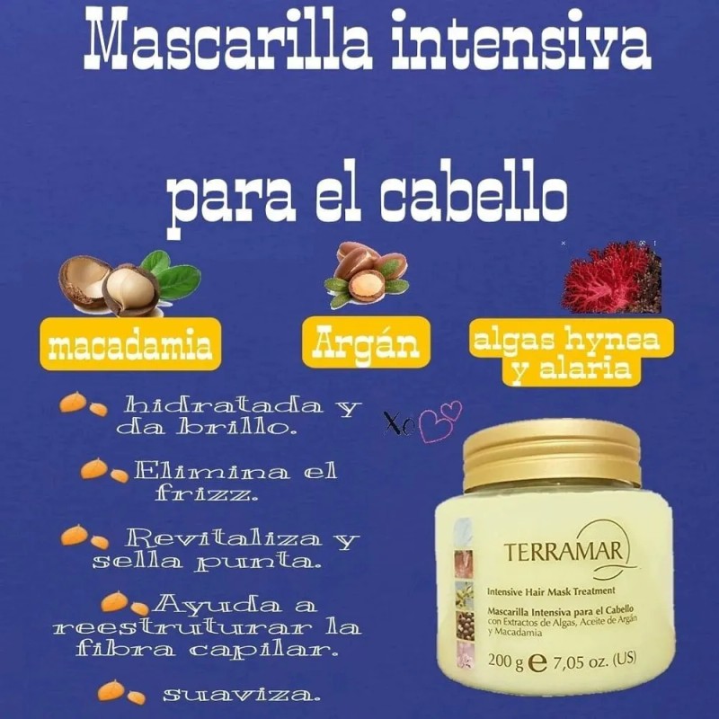 Set Terramar Óleo + Shampoo + Mascarilla Intensiva