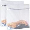 ACEmedia 2 Pack Mesh Laundry Bag-2 Oversize Delicates Laundry Bag-Extra
