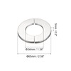 sourcing map 3 Pieces Wall Split Flange 201 Stainless Steel