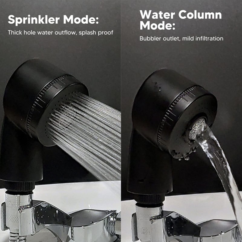 Salon Shampoo Bowl Sprayer Anti Leakage Good Sealing Electroplating Sprayer