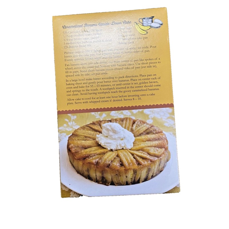 Trader Joe's New Sealed Trader Joe's Banana Bread Mix 15oz