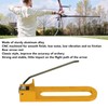 Arrow Rear Rest Aluminum Alloy Recurve Bow Magnetic Arrow Rest