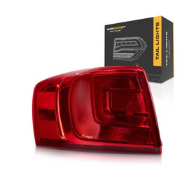 For Volkswagen Jetta Tail Light Assembly 2011 2012 2013 2014 Driver Side w/Bulbs Replaces VW2804107