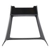 Central Console Water Cup Holder Trim Frame Carbon Fiber Style