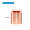 PATIKIL 5/16"/ 8mm Wire Rope Loop Sleeve, 2 Pack Copper