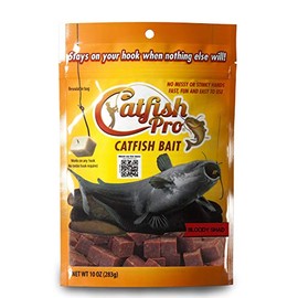 Catfish Pro Bloody SHAD Catfish Bait Catches Blues Channels and Flatheads