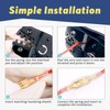 1000Pcs Male Female Blade Terminal Set Flame Retardant PVC Insulated
