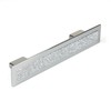 M4TEC Chrome Bar Pull Handle for Kitchen Cabinets, Cupboards, and