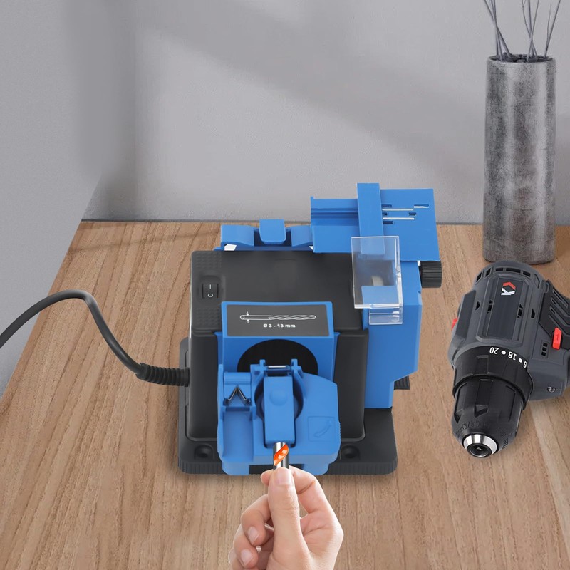 Multifunctional Electric Sharpening Machine, Electric Drill Bit Sharpener, 96W 1350rpm