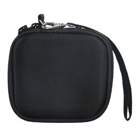 Geiomoo EVA Hard Carrying Case for EUQQ Open Ear Headphones, Portable Storage Cover with Carabiner and Strap (Black)