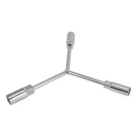 HEROFFIX 1 Pcs Socket Wrench Spanner Socket Remover 12cm Carbon Steel Hexagon 11mm 13mm 15mm for Car Motorcycle Dirtbike Y Shaped 3 Way Wrench Sleeve