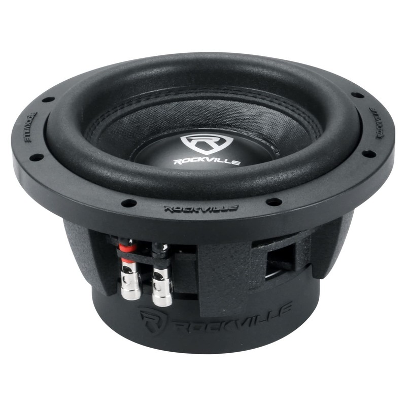 Rockville W8K6D4 V2 8" 1400w Peak Car Audio Subwoofer Dual