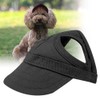 Fdit Pet Dog Cat Baseball Outdoor Cap Sunbonnet Adjustable Stripe