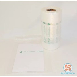 Naliplastic 1000 Bolsas En Rollo Biodegradable 15x25 Cm Facturamos Full*