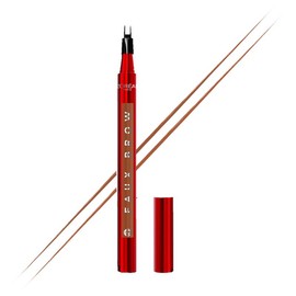 Faux Brow, Hair-Like, Filling Eyebrow Pen with Double-Brush Tip, Fast & Precise Eyebrow Makeup, L'Oreal Paris:_Auburn