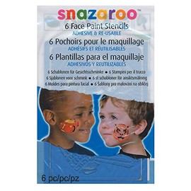 Fun Express Snazaroo™ Boy’s Face Paint Stencils - Basic Supplies - 1 Piece